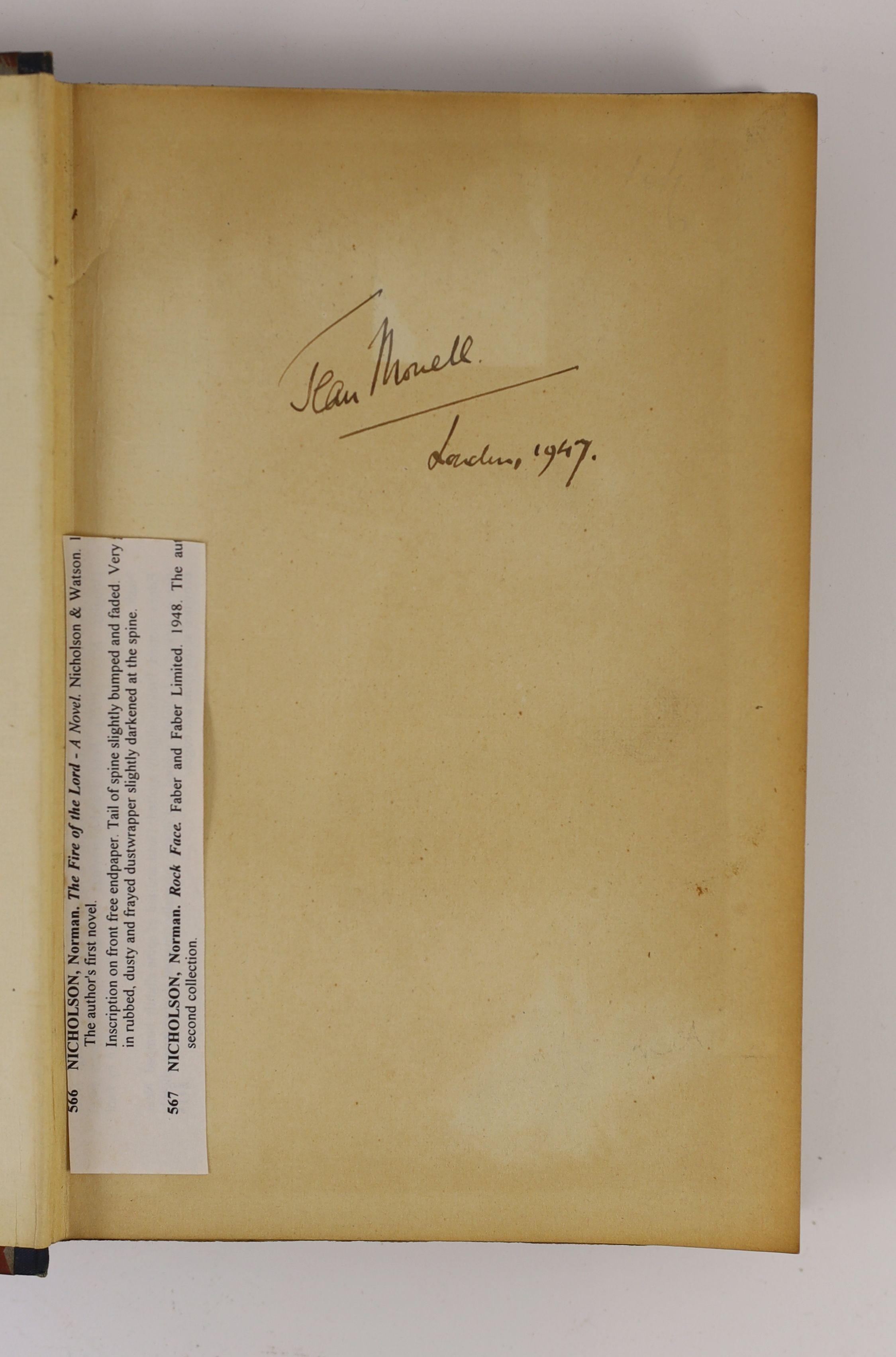 Leroy, L. Archer - Wagner’s Music Drama of the Ring. 1st edition. Complete with 4 wood engravings by Paul Nash. Quarter cloth and decorative paper, designed by Paul Nash, with title label on spine. Top edge trimmed, othe